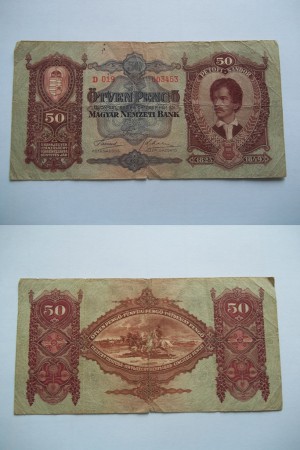 52.MAĎAR.PENGÖ -50-1932  -D 019/003453-VG